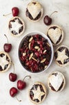 Fresh Cherry & Chocolate Christmas Mince Tarts