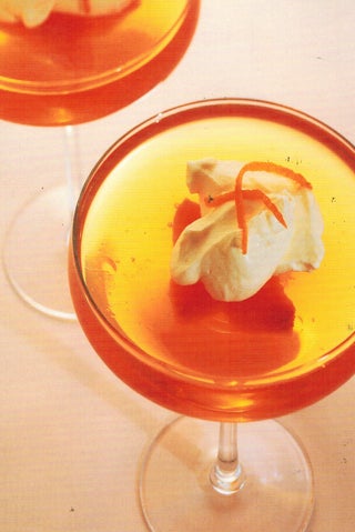 Champagne And Peach Jelly