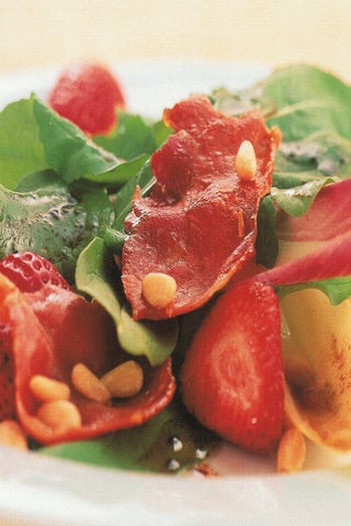 Strawberry And Prosciutto Salad