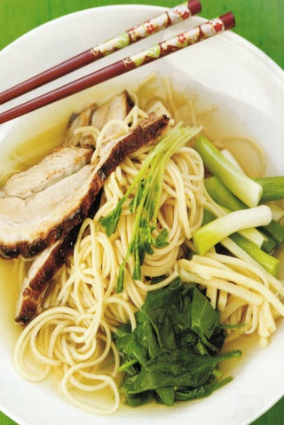 Twice Cooked Japanese Pork On Noodles