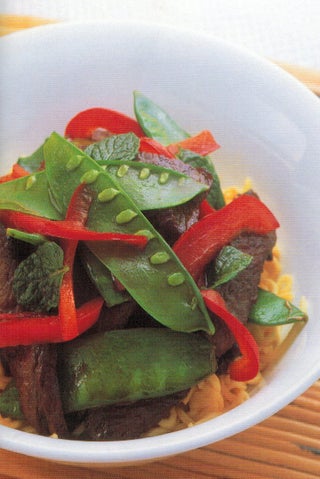 Beef And Mint Stir Fry