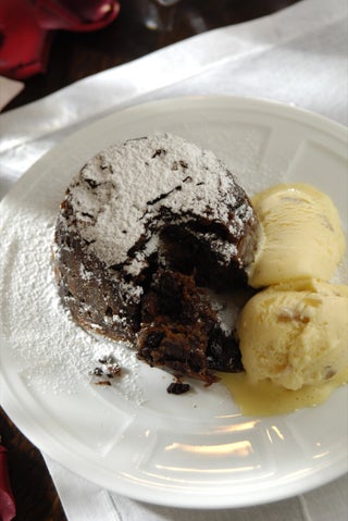 Girlfriend’s Melt ‘n’ Mix Chocolate Chunk Mud Cake