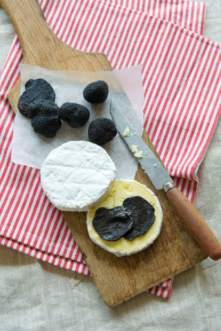 Truffle-infused Brie