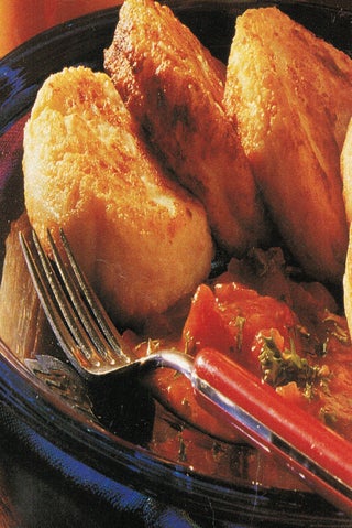 Potato gnocchi with quick savoury sauce