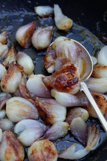 Shallot confit