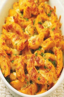 Pumpkin gnocchi with mozzarella