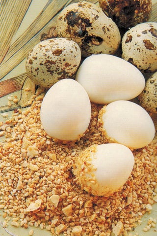 Dukka Rolled Quail Eggs
