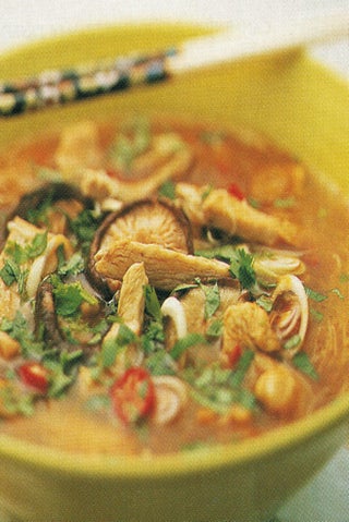 Thai Chicken On Noodles
